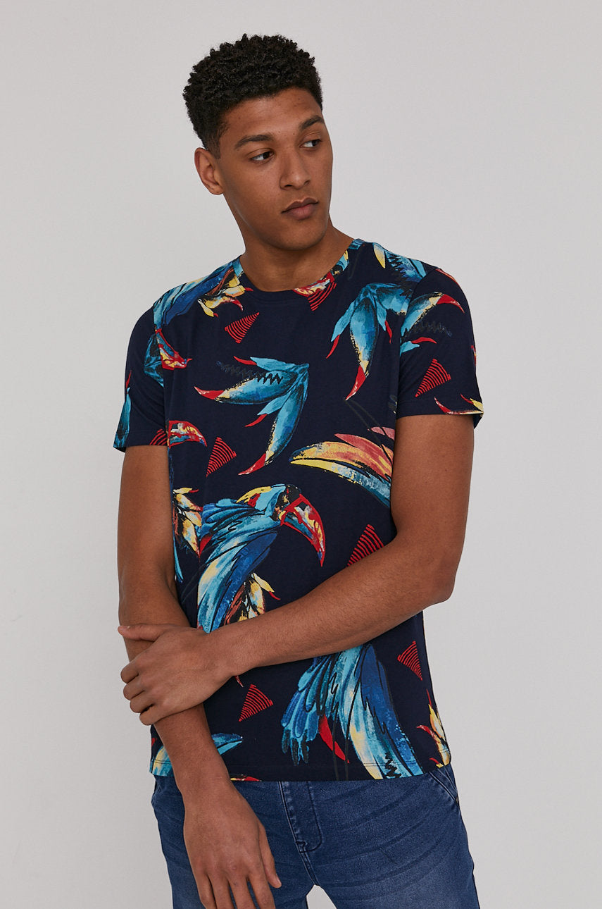 Cotton t-shirt parrots