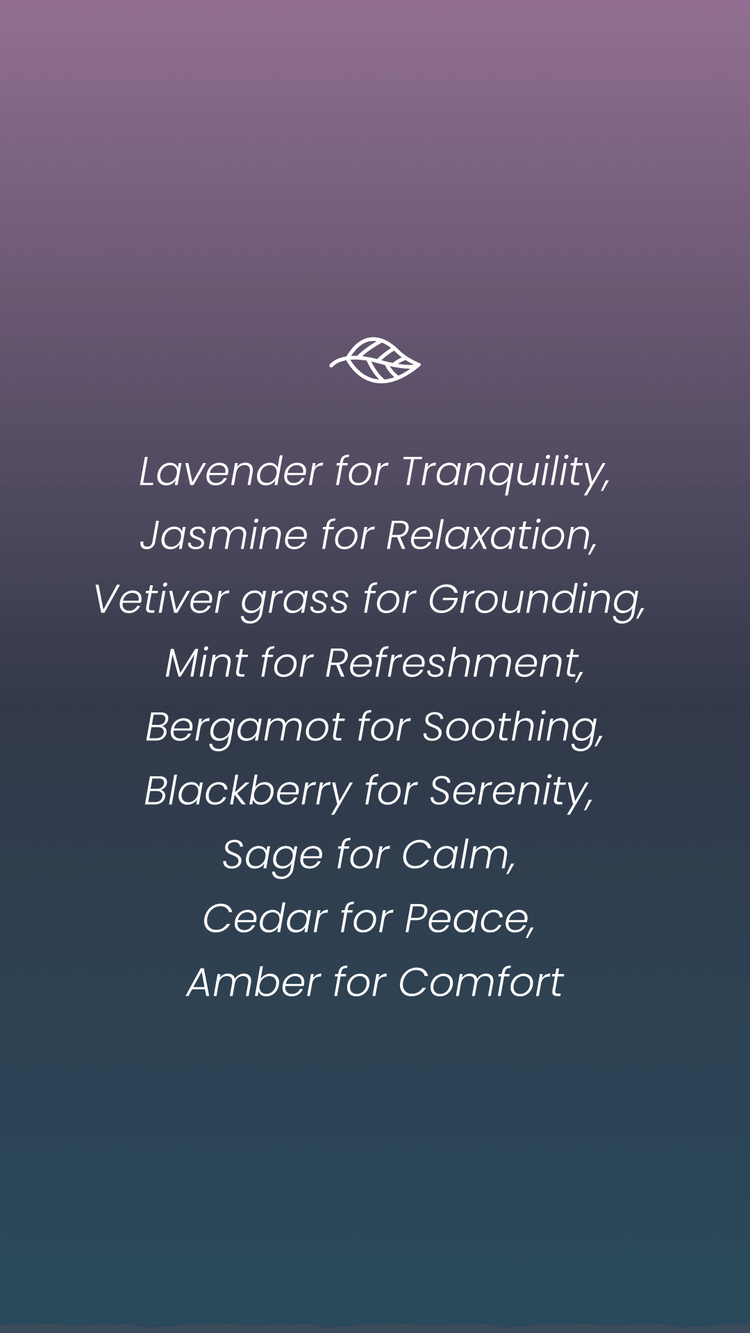 Serenity: Calming Room & linen spray