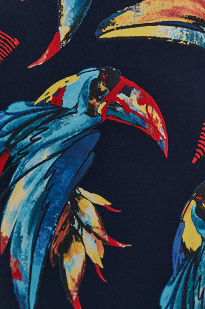 Cotton t-shirt  parrots