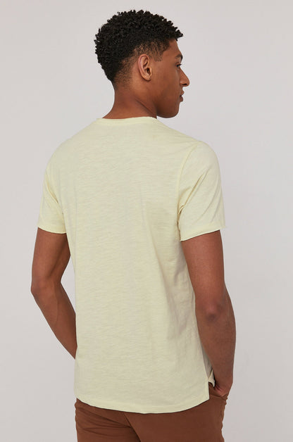 Men's T-shirt in yellow