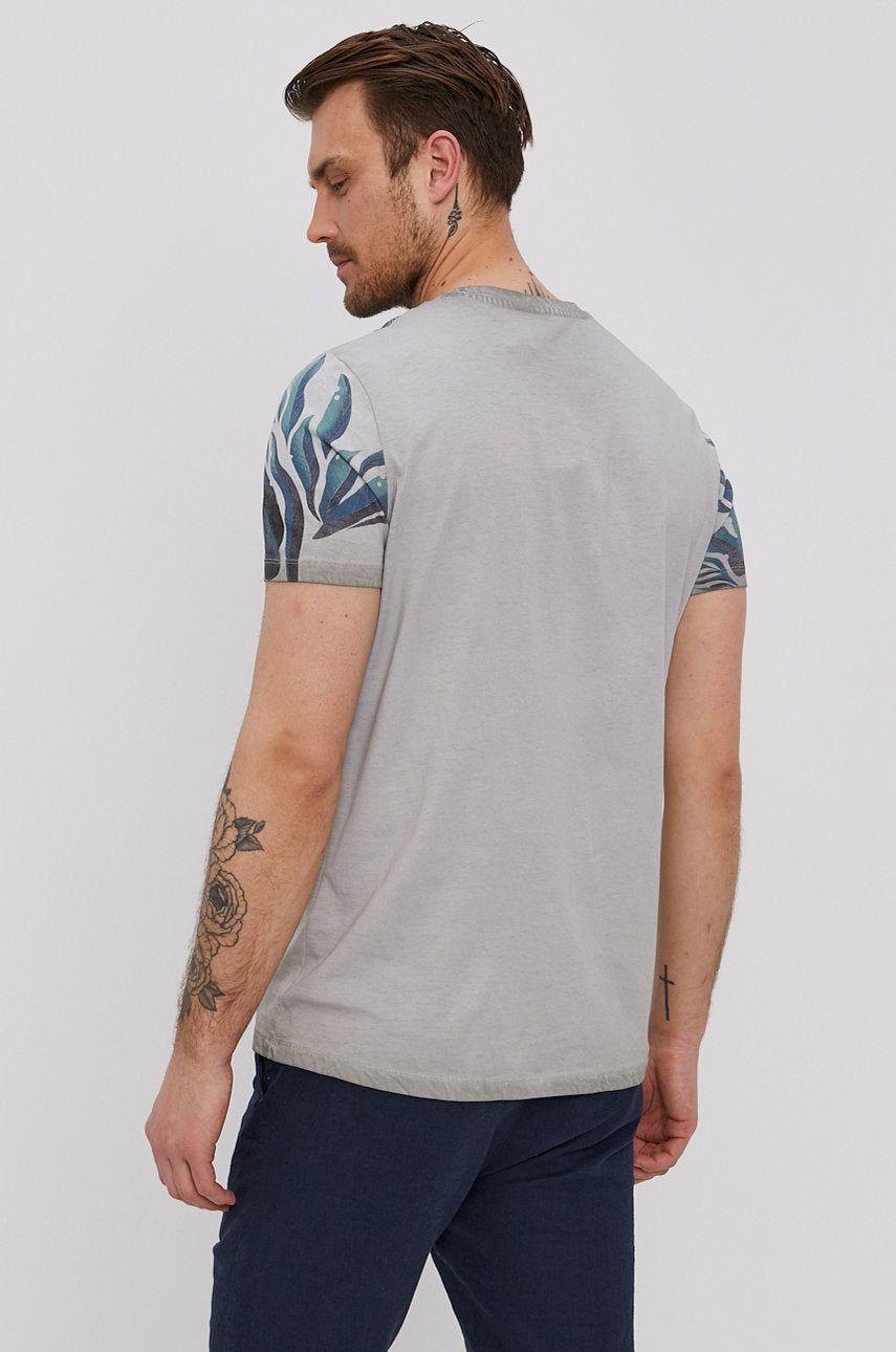 Men's T-shirt by Iza Dudzik, graphic grey