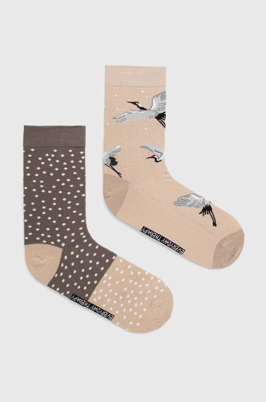 Women's cotton crane socks (2-pack)