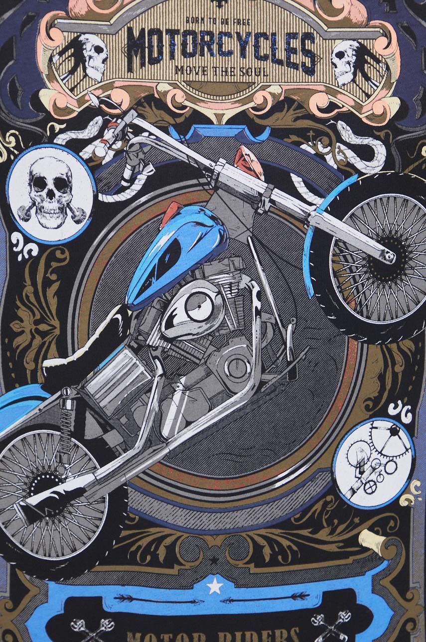 Men's cotton T-shirt: motorcycles