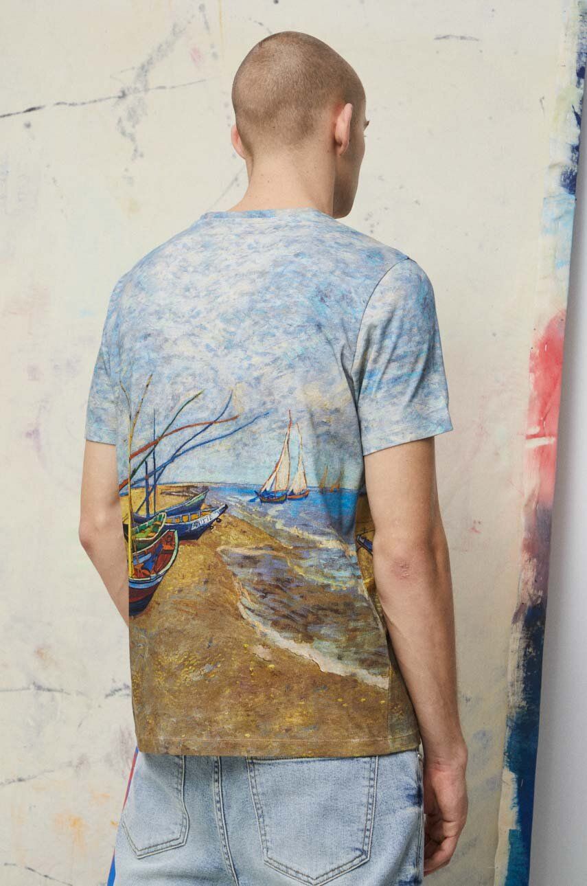 Men's cotton T-shirt: Van Gogh