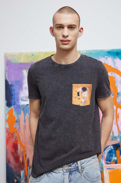 Men's cotton T-shirt: Gustav Klimt