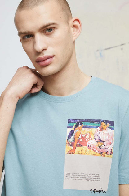 Men's cotton T-shirt: Paul Gauguin