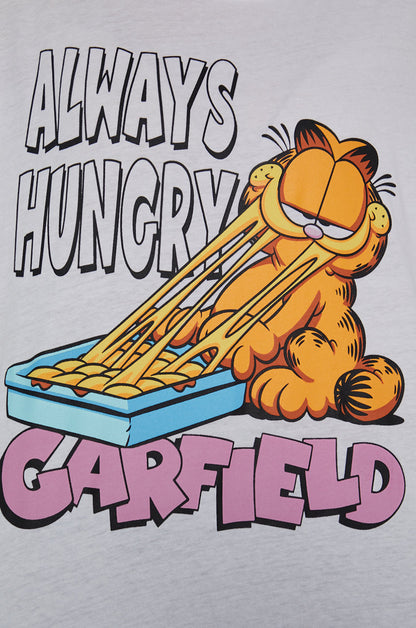 Women's white cotton Garfield T-shirt LAST SIZE S