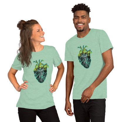 Guam in your heart Short-Sleeve Unisex T-Shirt designed by Ben Quinata