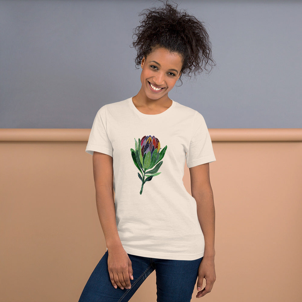 Flower Short-Sleeve Unisex T-Shirt